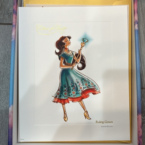 Elena of Avalor limited edition art work and box - NEW - Picture 5 of 10